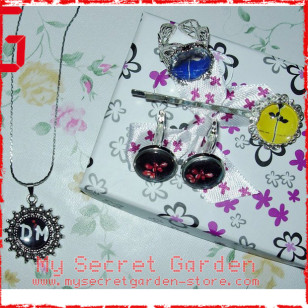 Depeche Mode - Violator Cabochon Gift Set ( Earrings, Ring, Hair Clip, Necklace )